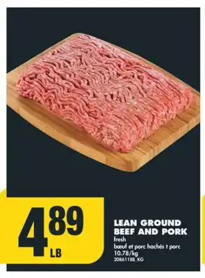 No Frills Lean ground beef and pork offer