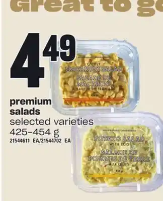 Independent Grocer Premium salads, 425-454 g offer