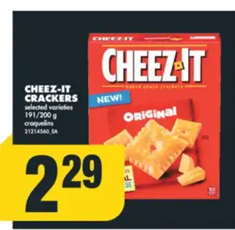 No Frills Cheez-it crackers, 191/200 g offer