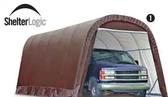 Canadian Tire Shelterlogic garage-in-a-box suv/truck shelter, 12 x 24 x 10´ h offer