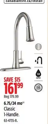 Canadian Tire Classic 1-handle offer