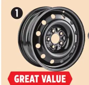 Canadian Tire X7 steel wheels offer