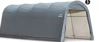 Canadian Tire Shelterlogic roundtop shelter, 10 x 20 x 8 h offer