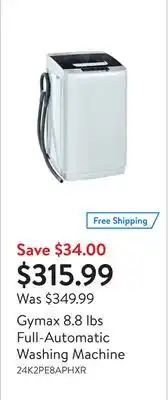 Walmart Gymax 8.8 lbs full-automatic washing machine offer
