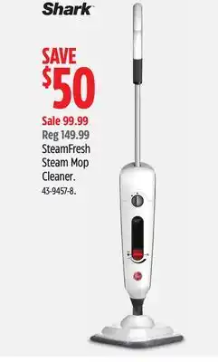 Canadian Tire Hoover steamfresh steam mop cleaner offer