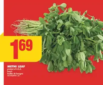 No Frills Methi leaf, bunch offer
