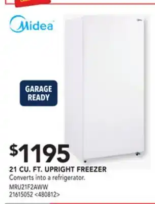 RONA Midea 21 cu. ft. upright freezer offer