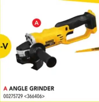 RONA Dewalt angle grinder offer