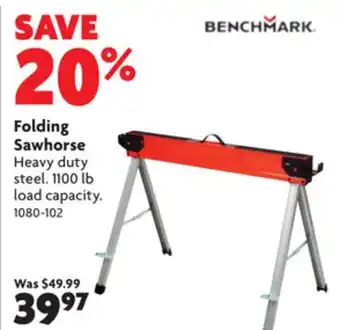 Home Hardware Folding sawhorse offer