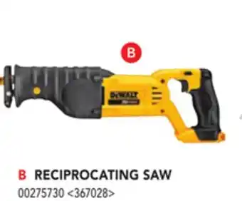 RONA Dewalt reciprocating saw offer
