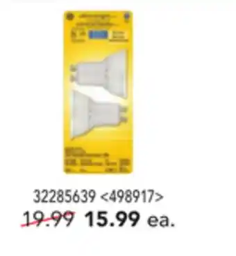 RONA Ge lighting gu10 ultra bright light bulbs offer