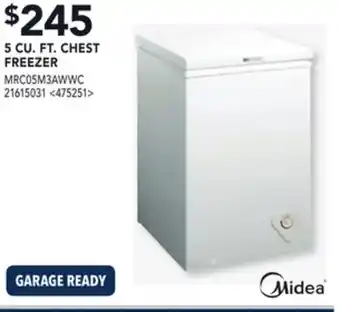 RONA Midea 5 cu. ft. chest freezer offer