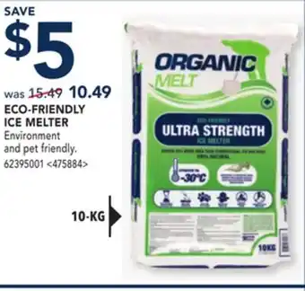 RONA Eco-friendly ice melter offer