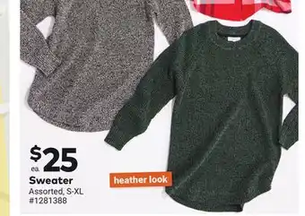 Giant Tiger Sweater offer