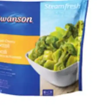 Giant Tiger Green giant or swanson frozen vegetables offer