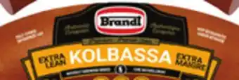 Giant Tiger Brandt kolbassa sausage offer