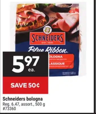 Giant Tiger Schneiders bologna offer