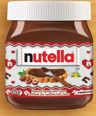 Giant Tiger Nutella hazelnut spread offer