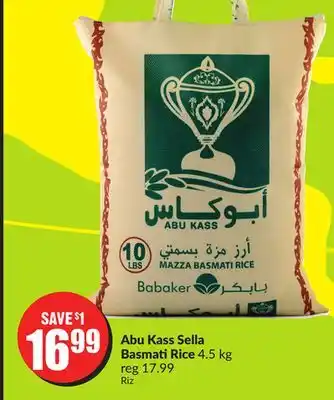 Chalo FreshCo Abu kass sella basmati rice 4.5 kg offer