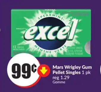 Chalo FreshCo Mars wrigley gum pellet singles 1 pk offer
