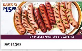 M & M Food Market Sausages offer