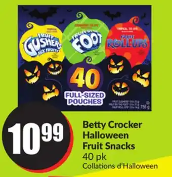 FreshCo Betty crocker halloween fruit snacks 40 pk offer