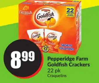 FreshCo Pepperidge farm goldfish crackers 22 pk offer