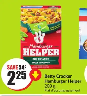 FreshCo Betty crocker hamburger helper 200 g offer