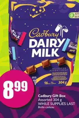 FreshCo Cadbury gift box assorted 304 g offer