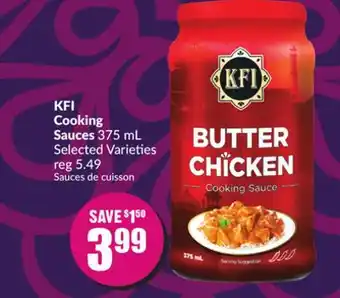 FreshCo Kfi cooking sauces 375 ml selected varieties offer