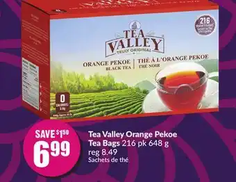 FreshCo Tea valley orange pekoe tea bags 216 pk 648 g offer