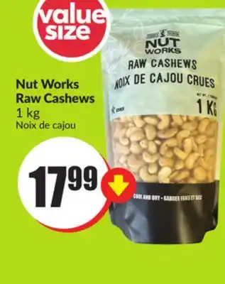 FreshCo Nut works raw cashews 1 kg offer