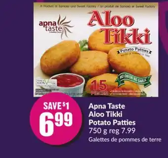 FreshCo Apna taste aloo tikki potato patties offer