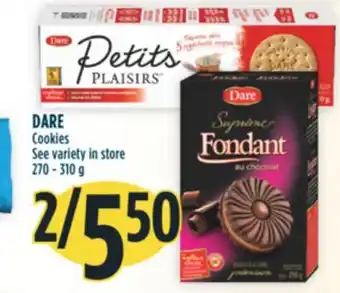 Marché Adonis Dare cookies offer