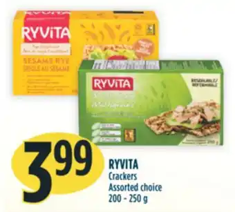Marché Adonis Ryvita crackers offer