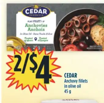 Marché Adonis Cedar anchovy fillets in olive oil offer