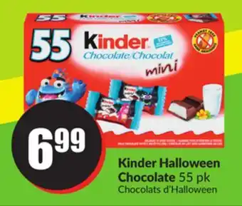 FreshCo Kinder halloween chocolate 55 pk offer