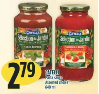Marché Adonis Catelli pasta sauce offer