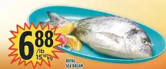 Marché Adonis Royal sea bream offer