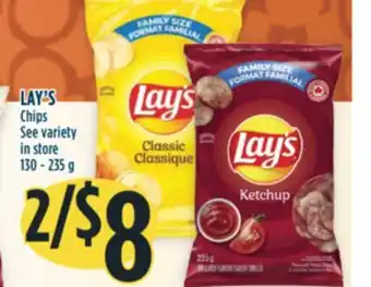 Marché Adonis Lay's chips offer