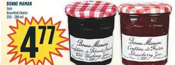 Marché Adonis Bonne maman jam offer