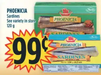 Marché Adonis Phoenicia sardines offer