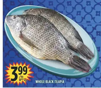 Marché Adonis Whole black tilapia offer
