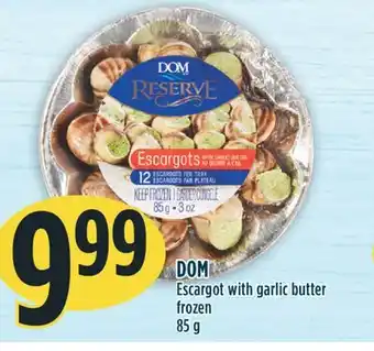 Marché Adonis Dom escargot with garlic butter frozen offer