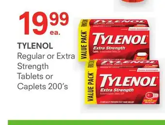 Remedy's RX Tylenol regular or extra strength tablets or caplets offer