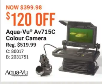Bass Pro Aqua-vu av715c colour camera offer