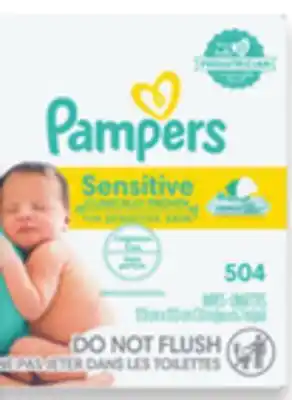 Walmart Pampers 3x, 7x, 9x or 10x wipes or parent's choice 1200 wipes offer