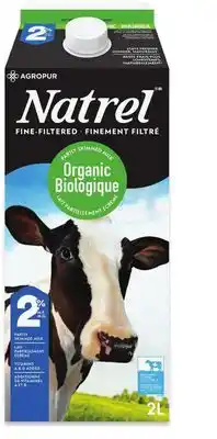 Walmart Natrel organic 2% milk offer