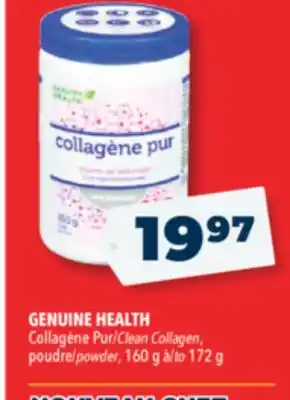 Familiprix Genuine health clean collagen, powder offer
