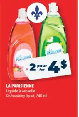 Familiprix La parisienne dishwashing liquid offer